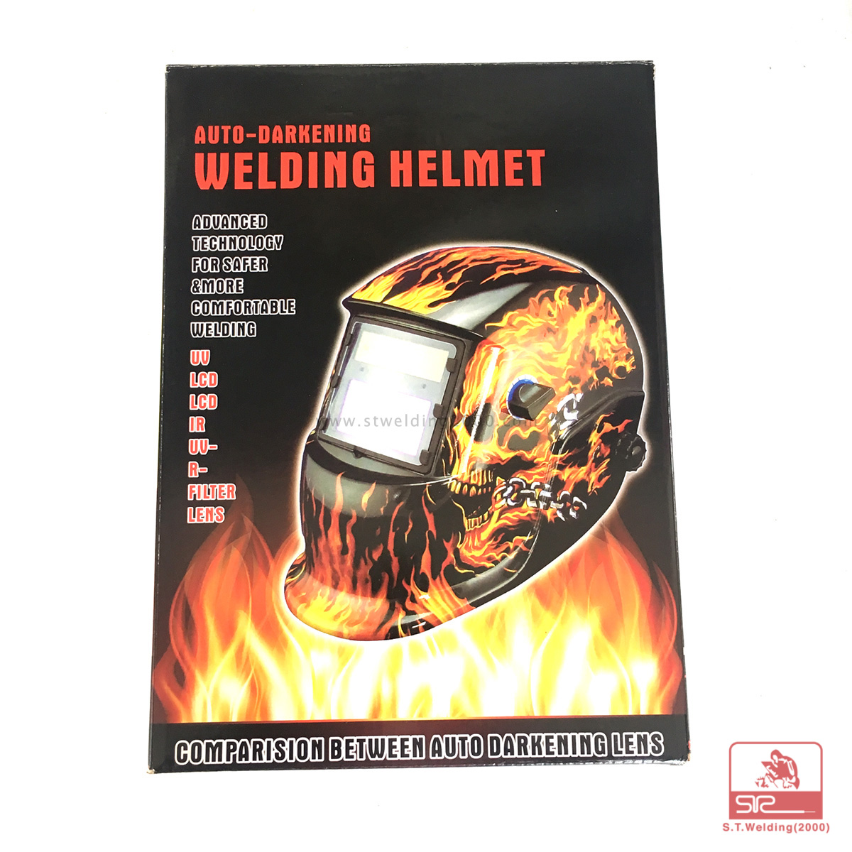 Tiger auto darkening welding helmet